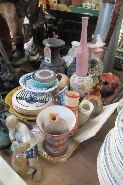 TRAY OF POTTERY Image