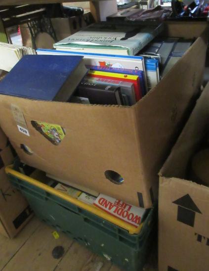 TWO BOXES OF BOOKS Image