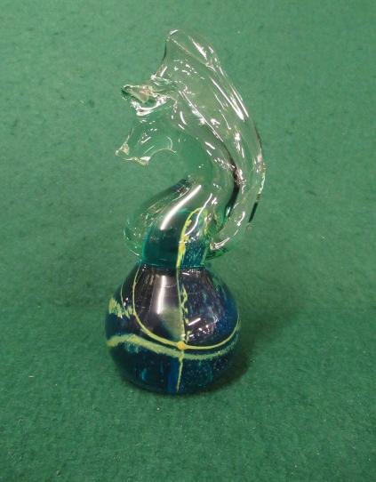M'DINA ART GLASS SEA HORSE Image