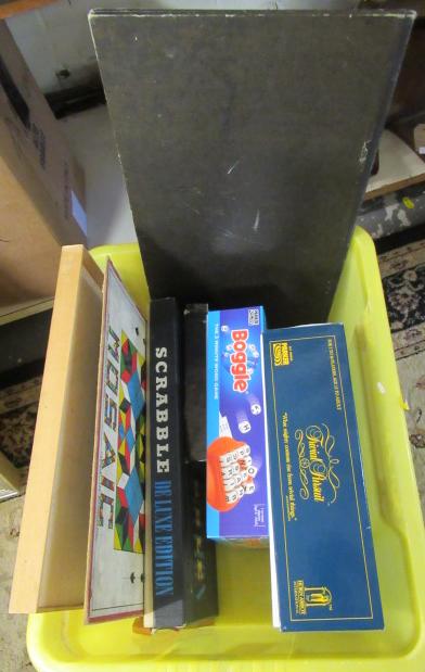 BOX OF BOARD GAMES ETC Image