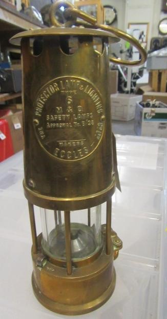 BRASS MINERS LAMP Image