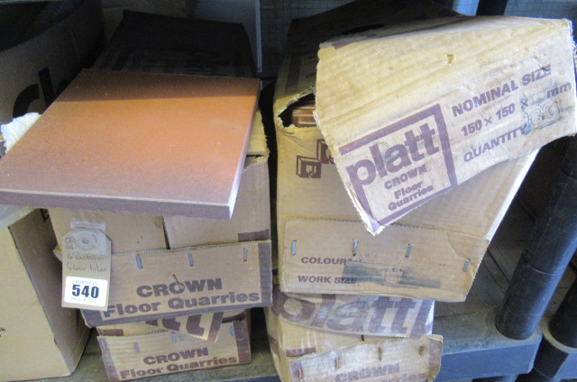 BOX OF FLOOR TILES Image