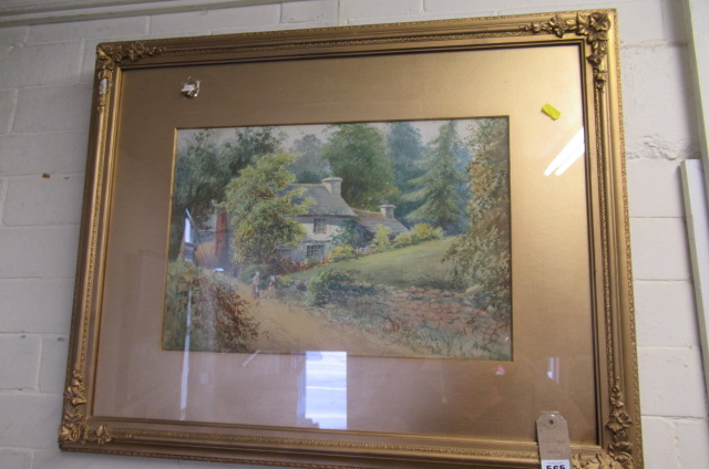 WATERCOLOUR SIGNED LANGLEY Image