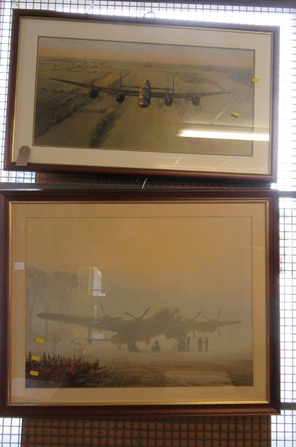 TWO COULSON WW2 BOMBER PRINTS Image