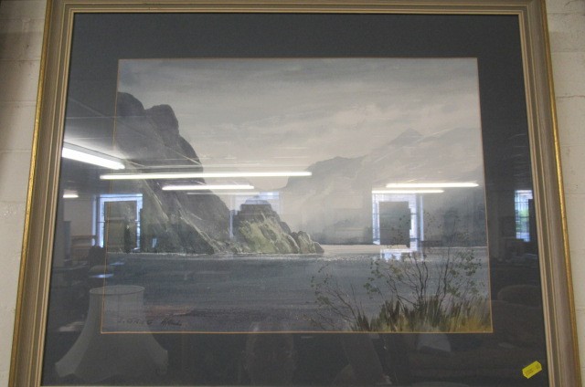 TWO WATER COLOURS      ONE - ULLSWATER E GREIG HALL Image