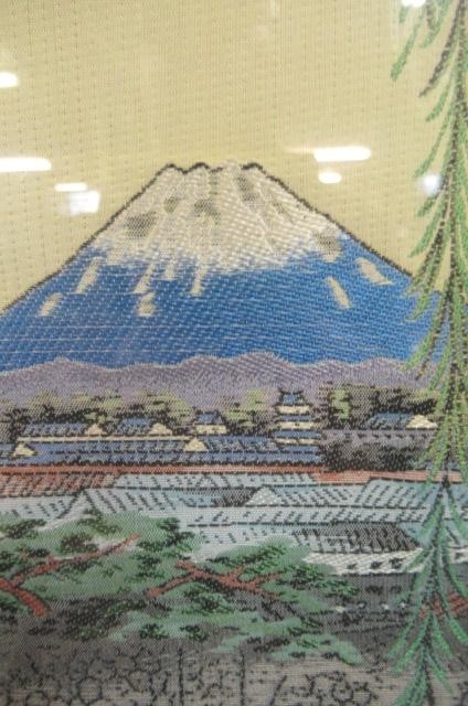 MOUNT FUJI WOVEN SILK PICTURE Image