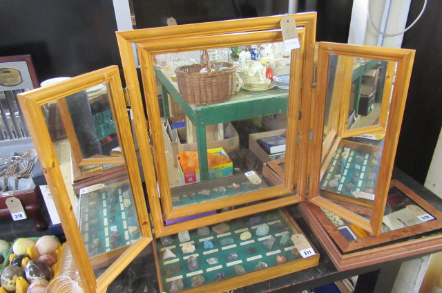 PINE DINING TABLE MIRROR Image