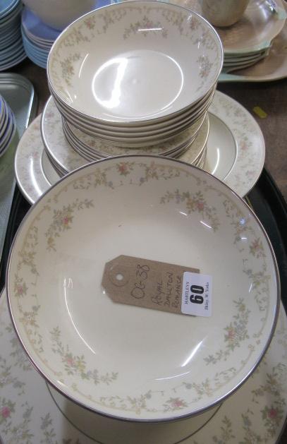 ROYAL DOULTON ROMANCE COLLECTION DINNER SET Image