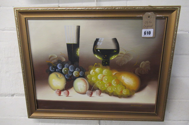 ORIGINAL VINTAGE OIL SIGNED RIDDICK Image