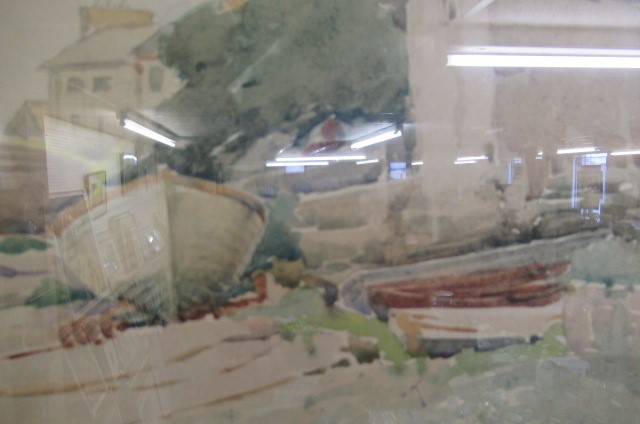 COASTAL WATERCOLOUR   SIGNED  Image