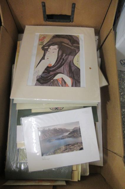 THREE BOXES OF ASSORTED  PRINTS Image