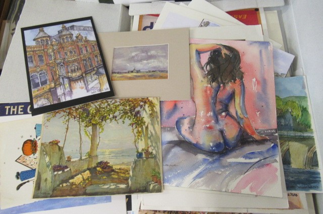 PORTFOLIO OF ORIGINALS AND PRINTS Image