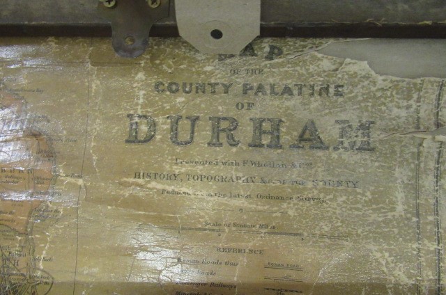 VINTAGE MAP OF DURHAM Image