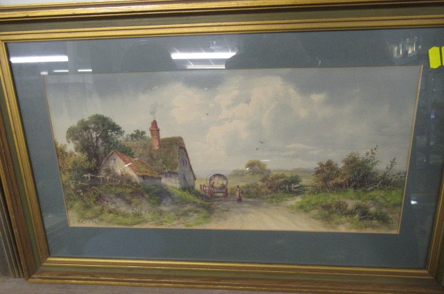 TWO J RENSHAW WATERCOLOURS Image