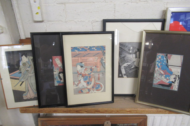 FIVE JAPANESE PRINTS Image