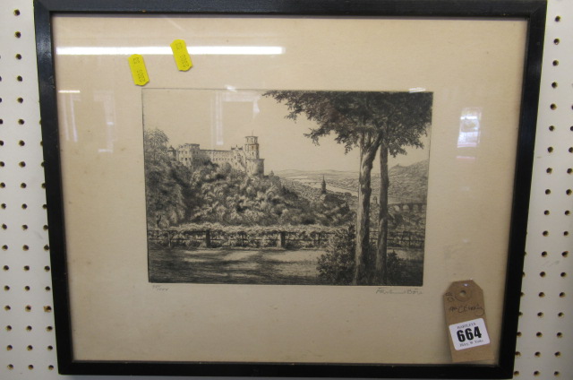 19TH CENTURY ETCHING Image