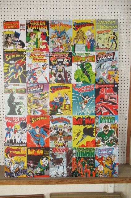 TWO SUPERHERO MODERN CANVAS PICTURES Image