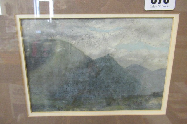 PASTEL    MOUNTAIN LANDSCAPE Image