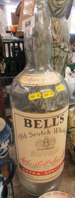 EMPTY BELLS 4.5L WHISKY BOTTLE Image