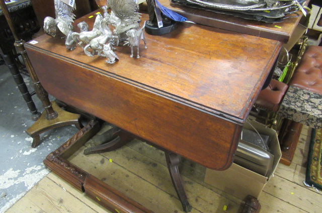 MAHOGANY SOFA TABLE Image