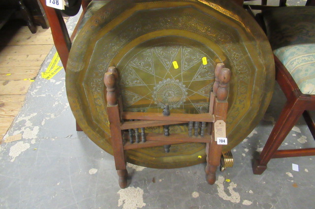 BENARES BRASS TOP TABLE Image