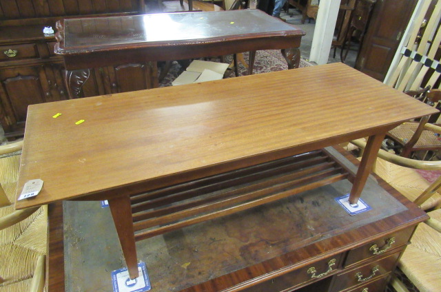 TEAK RETRO COFFEE TABLE Image