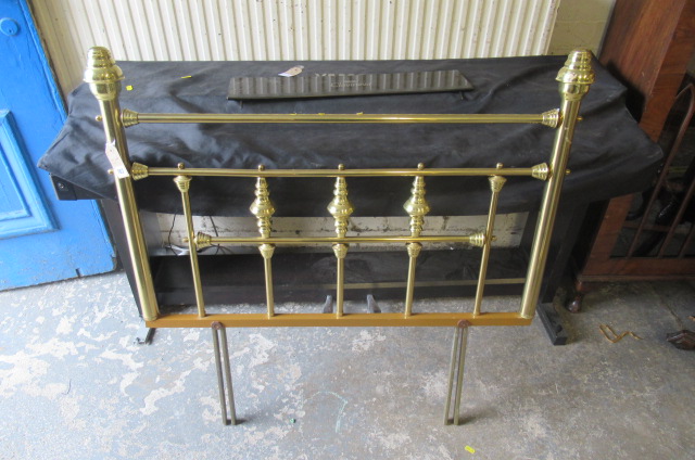 BRASS SINGLE BED HEAD Image