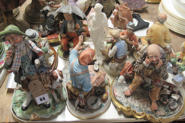 QUANTITY OF CAPO DI MONTE AND OTHER FIGURES Image