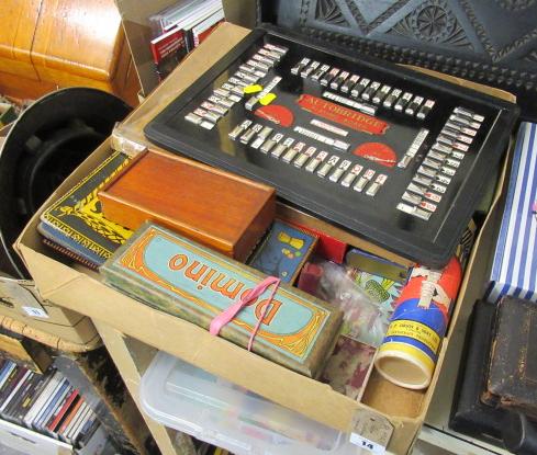 BOX OF VINTAGE GAMES Image