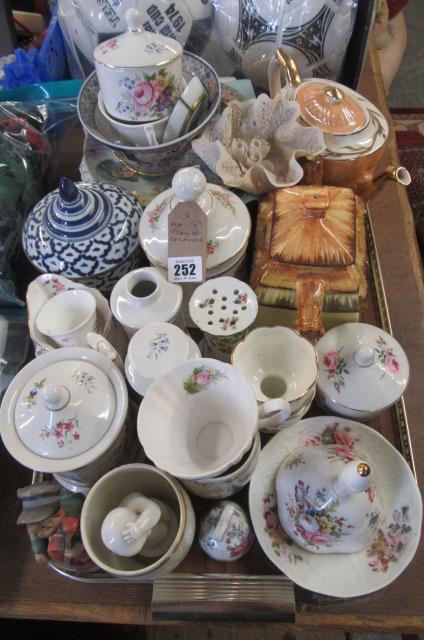 TRAY OF CERAMICS Image