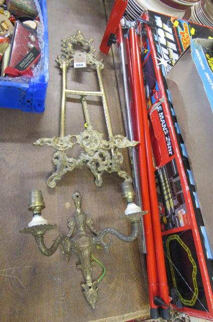 BRASS PHOTO STAND Image