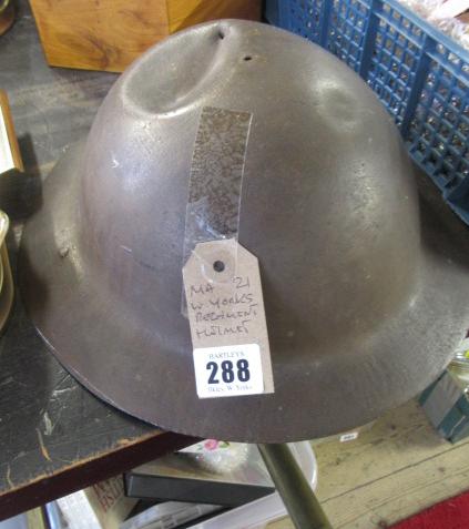WEST YORKSHIRE REGIMENT HELMET Image