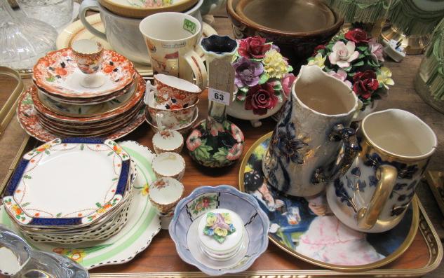 TRAY OF CERAMICS Image