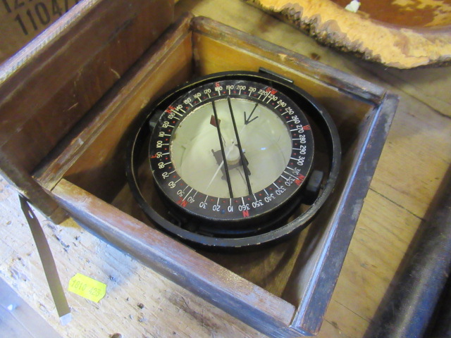 BOXED NAUTICAL COMPASS Image