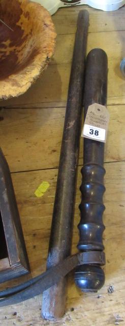 TRUNCHEON AND SWAGGER STICK Image