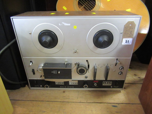 AKAI 4000D REEL TO REEL TAPE RECORDER Image