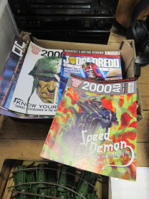 BOX OF 2000AD AND OTHER COMICS Image