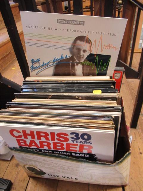 BOX OF LP RECORDS Image