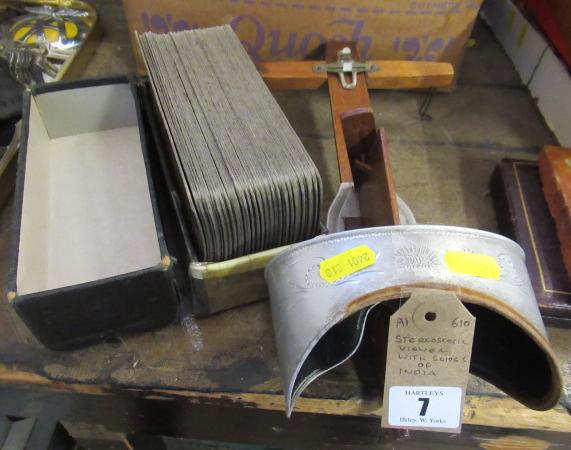 STEREO VIEWER WITH SLIDES OF INDIA Image