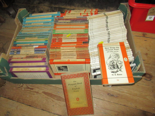 BOX OF PENGUIN PAPERBACKS Image