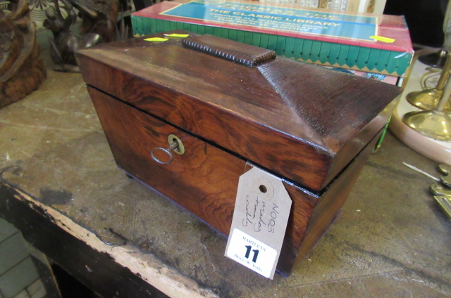 ROSEWOOD TEA CADDY Image
