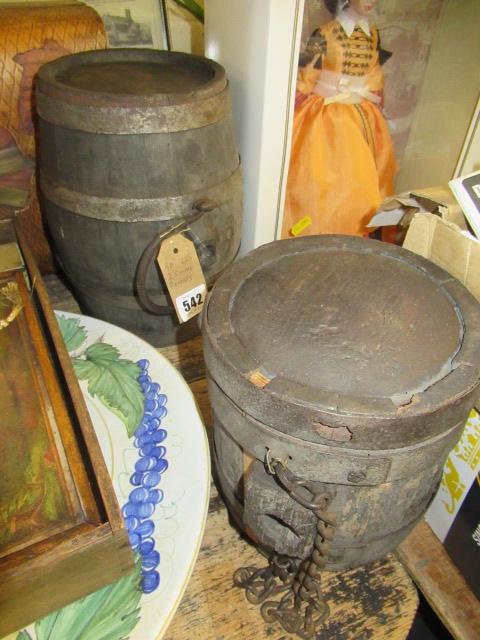 TWO SMALL BARRELS Image