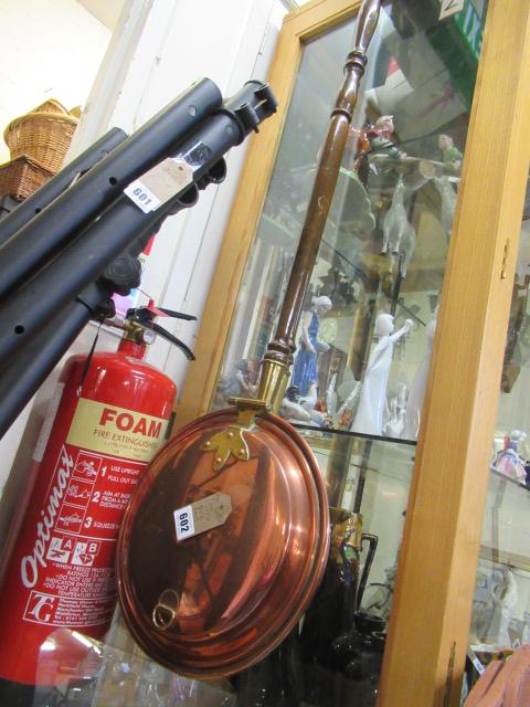 TWO COPPER BED PANS Image