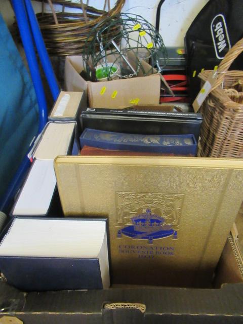 BOX OF VINTAGE BOOKS Image