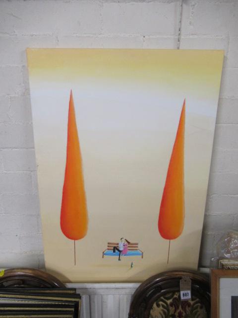 ARYCLIC ON CANVAS Image