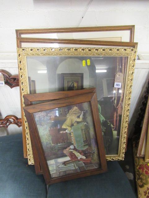 FIVE OAK FRAMED PRINTS AND ANOTHER Image