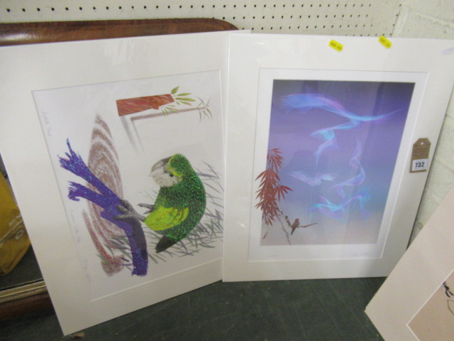 TWO UNFRAMED RAY OGDEN LIMITED EDITION PRINTS Image