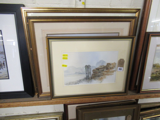 THREE FRAMED PICTURES Image
