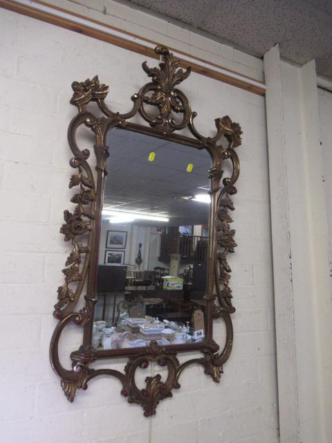 DECORATIVE FRAMED MIRROR Image