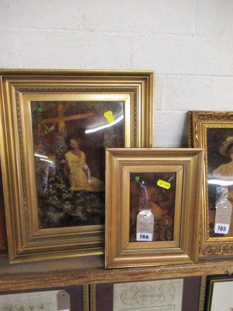 TWO CRYSTOLEUMS OF LADIES Image